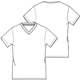Fashion sewing patterns for Football T-Shirt 2846